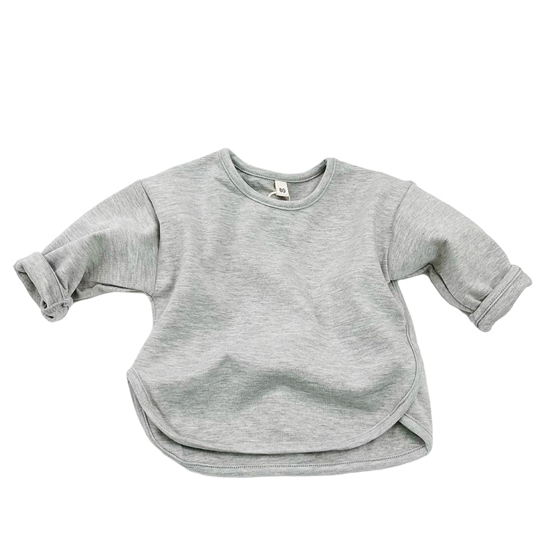 Baby Kid Unisex Solid Color Tops Wholesale 221103354