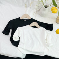 Load image into Gallery viewer, Baby Kid Unisex Solid Color Tops Wholesale 221103356
