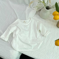 Load image into Gallery viewer, Baby Kid Unisex Solid Color Tops Wholesale 221103356
