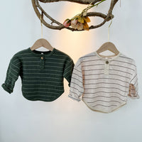 Load image into Gallery viewer, Baby Kid Unisex Striped Tops Wholesale 221103359
