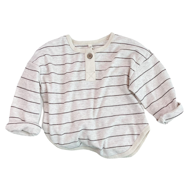 Baby Kid Unisex Striped Tops Wholesale 221103359