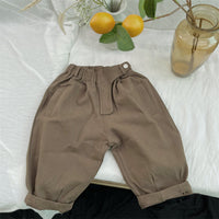 Load image into Gallery viewer, Baby Kid Unisex Solid Color Pants Wholesale 221103370
