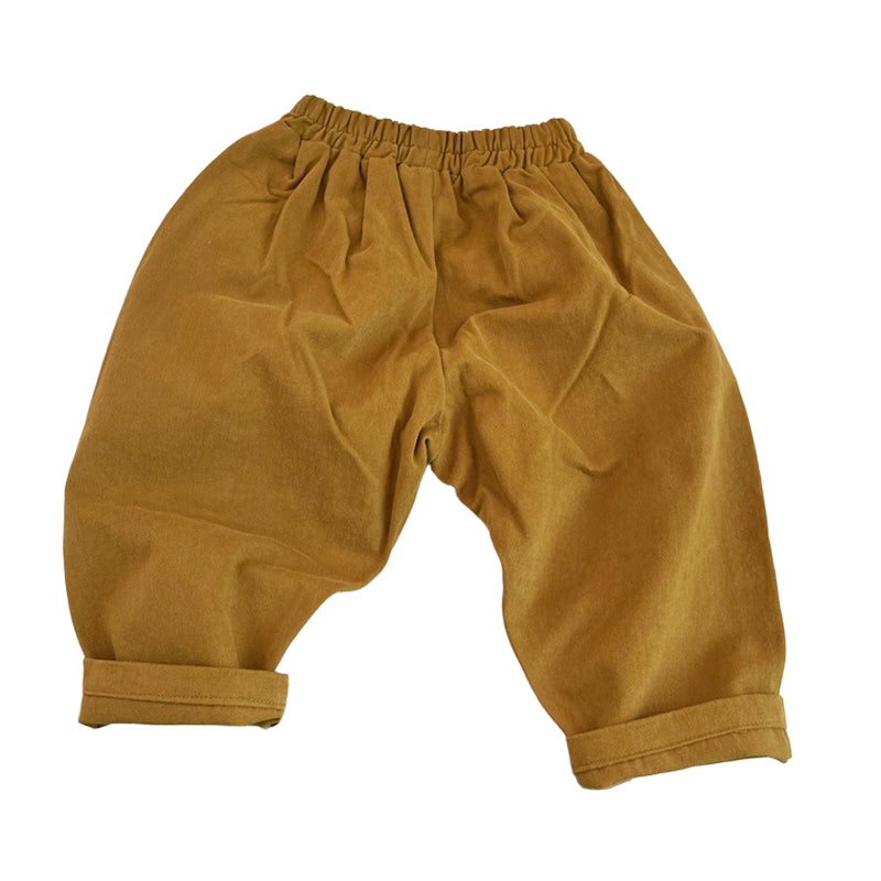 Baby Kid Unisex Solid Color Pants Wholesale 221103371