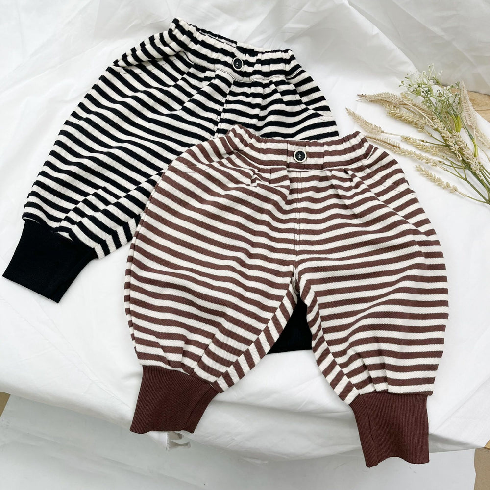 Baby Kid Unisex Striped Pants Wholesale 221103373