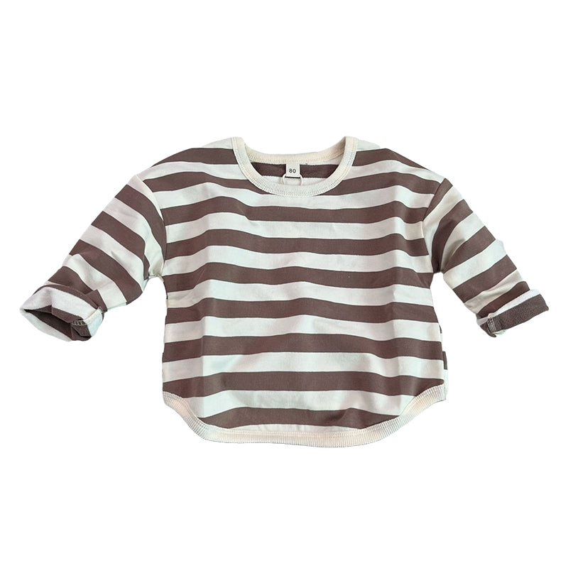 Baby Kid Unisex Striped Tops Wholesale 221103376