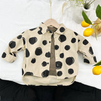 Load image into Gallery viewer, Baby Kid Unisex Polka dots Shirts Wholesale 221103380
