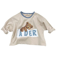 Load image into Gallery viewer, Baby Kid Unisex Letters Animals Cartoon Print Tops Wholesale 221103387
