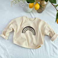 Load image into Gallery viewer, Baby Kid Unisex Rainbow Print Tops Wholesale 221103389

