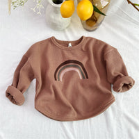 Load image into Gallery viewer, Baby Kid Unisex Rainbow Print Tops Wholesale 221103389
