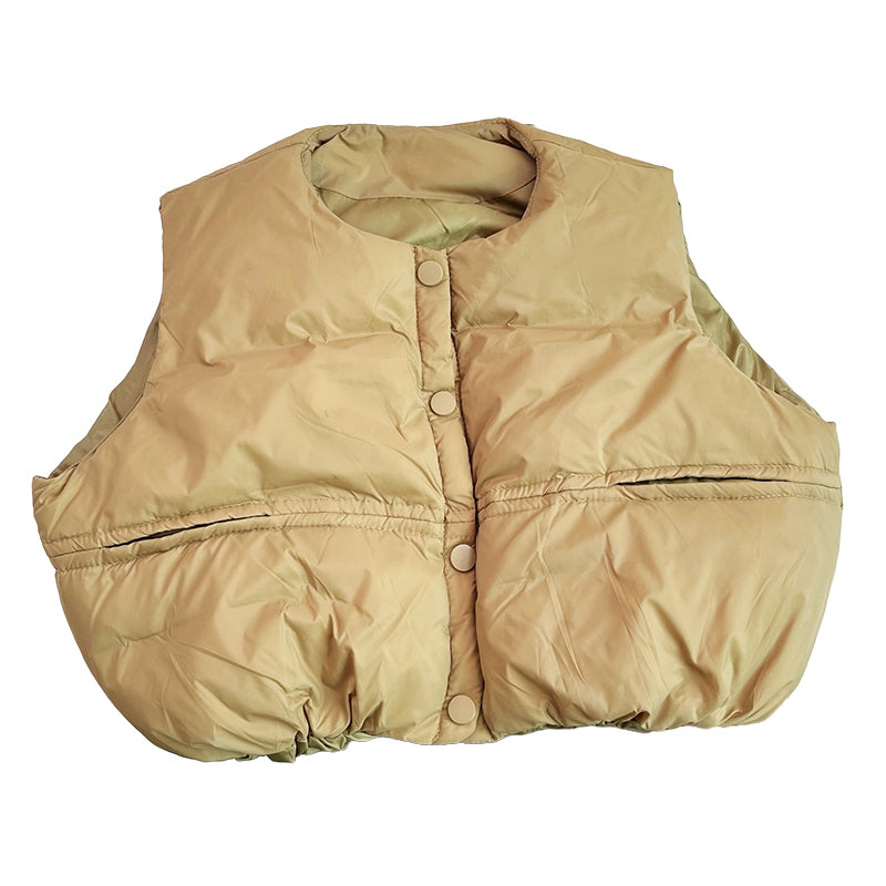 Baby Kid Unisex Solid Color Vests Waistcoats Wholesale 221103394