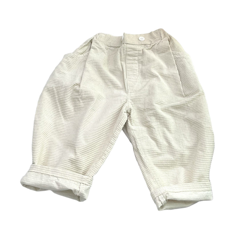 Baby Kid Unisex Solid Color Pants Wholesale 221103409