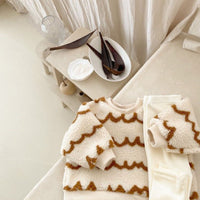 Load image into Gallery viewer, 2 Pieces Set Baby Girls Striped Tops And Pants Wholesale 221103484
