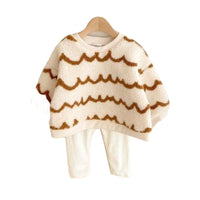 Load image into Gallery viewer, 2 Pieces Set Baby Girls Striped Tops And Pants Wholesale 221103484
