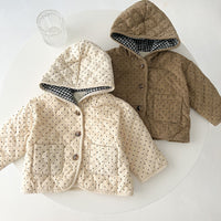Load image into Gallery viewer, Baby Kid Unisex Polka dots Jackets Outwears Wholesale 221104122
