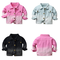 Load image into Gallery viewer, Baby Kid Big Kid Unisex Graduated Color Jackets Outwears Wholesale 221104249
