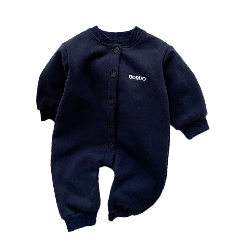 Baby Unisex Letters Jumpsuits Wholesale 221104286