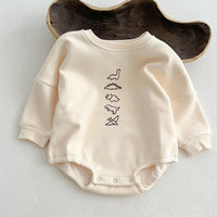 Load image into Gallery viewer, Baby Unisex Cartoon Print Rompers Wholesale 221104288
