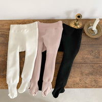 Load image into Gallery viewer, Baby Girls Solid Color Pants Leggings Wholesale 221104297
