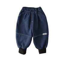 Load image into Gallery viewer, Baby Kid Boys Solid Color Jeans Wholesale 221104341
