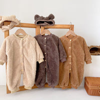 Load image into Gallery viewer, Baby Unisex Solid Color Jumpsuits Wholesale 221104415
