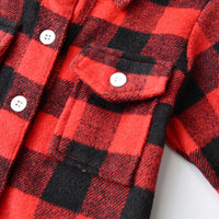 Load image into Gallery viewer, Baby Kid Unisex Color-blocking Checked Shirts Wholesale 221104475
