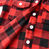 Load image into Gallery viewer, Baby Kid Unisex Color-blocking Checked Shirts Wholesale 221104475
