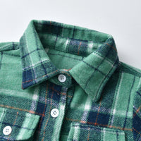 Load image into Gallery viewer, Baby Kid Unisex Color-blocking Checked Shirts Wholesale 221104477
