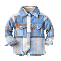 Load image into Gallery viewer, Mommy And Me Baby Kid Checked Shirts Wholesale 221104479
