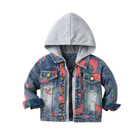Load image into Gallery viewer, Baby Kid Big Kid Boys Cartoon Print Jackets Outwears Wholesale 221104552
