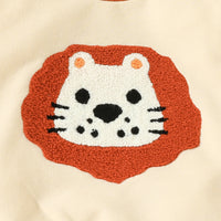 Load image into Gallery viewer, 2 Pieces Set Baby Kid Unisex Cartoon Print Hoodies Swearshirts And Striped Pants Wholesale 221104568
