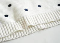 Load image into Gallery viewer, Baby Kid Girls Polka dots Sweaters Knitwear Wholesale 22110701
