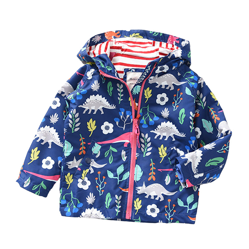 Baby Kid Unisex Cartoon Plant Print Jackets Outwears Wholesale 22110705