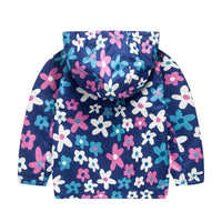 Load image into Gallery viewer, Baby Kid Girls Flower Cartoon Print Jackets Outwears Wholesale 22110710
