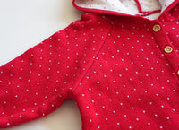 Load image into Gallery viewer, Baby Unisex Polka dots Print Christmas Jumpsuits Wholesale 2211071002
