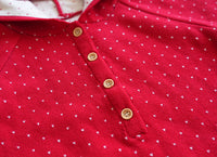 Load image into Gallery viewer, Baby Unisex Polka dots Print Christmas Jumpsuits Wholesale 2211071002
