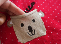 Load image into Gallery viewer, Baby Unisex Polka dots Print Christmas Jumpsuits Wholesale 2211071002
