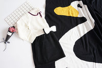 Load image into Gallery viewer, Kid Girls Color-blocking Bow Crochet Dresses Wholesale 22110711
