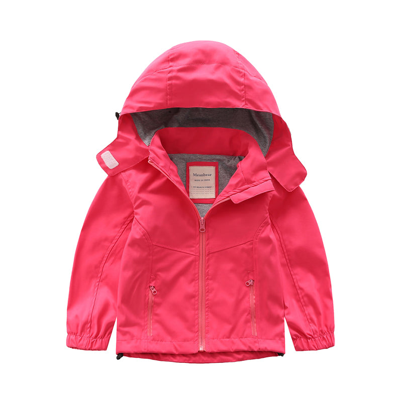 Baby Kid Unisex Solid Color Jackets Outwears Wholesale 221107111