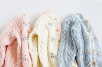 Load image into Gallery viewer, Baby Kid Girls Flower Embroidered Cardigan Wholesale 221107112

