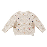 Load image into Gallery viewer, Baby Kid Girls Crochet Cardigan Wholesale 221107113
