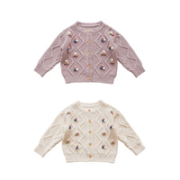 Load image into Gallery viewer, Baby Kid Girls Crochet Cardigan Wholesale 221107113
