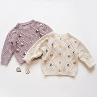 Load image into Gallery viewer, Baby Kid Girls Crochet Cardigan Wholesale 221107113
