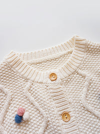 Load image into Gallery viewer, Baby Kid Girls Crochet Cardigan Wholesale 221107113

