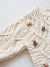 Load image into Gallery viewer, Baby Kid Girls Crochet Cardigan Wholesale 221107113
