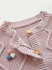 Load image into Gallery viewer, Baby Kid Girls Crochet Cardigan Wholesale 221107113
