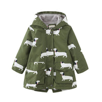 Load image into Gallery viewer, Baby Kid Unisex Animals Cartoon Print Coats Wholesale 221107126
