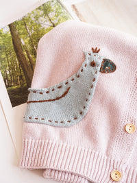 Load image into Gallery viewer, Baby Kid Girls Cartoon Cardigan Knitwear Wholesale 221107139
