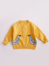 Load image into Gallery viewer, Baby Kid Girls Cartoon Cardigan Knitwear Wholesale 221107139
