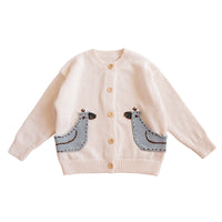 Load image into Gallery viewer, Baby Kid Girls Cartoon Cardigan Knitwear Wholesale 221107139
