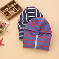 Load image into Gallery viewer, Baby Kid Unisex Striped Jackets Outwears Wholesale 22110714
